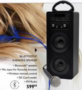Stuff Bluetooth Karaoke Speaker