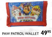 Paw Patrol Wallet