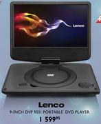 Lenco 9" DVP 9331 Portable DVD Player