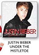 Justin Bieber Under The Mistletoe CD-Each