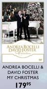 Andrea Bocelli & David Foster My Christmas DVD