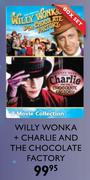 Willy Wonka+ Charlie And The Chocolate Factory Box Set