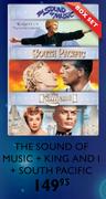 The Sound Of Music+ King And I+ South Pacific Box Set