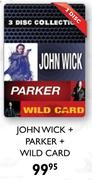 Johnwick+ Parker+ Wild Card 3 Disc Box Set