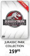 Jurassic Park Collection 4 Disc Box Set