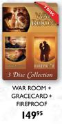 War Room+ Gracecard+ Fireproof 3 Disc Box Set