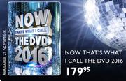 Now That's What I Call The DVD 2016