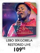 Lebo Sekgobela Restored Live CD