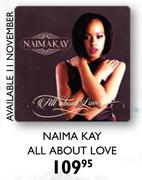 Naima Kay All About Love CD