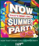 Now That's What I Call A Summer Party CDs-3 CD Set