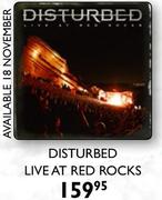 Disturbed Live At Red Rocks
