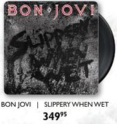 Bon Jovi Slippery When Wet Vinyl