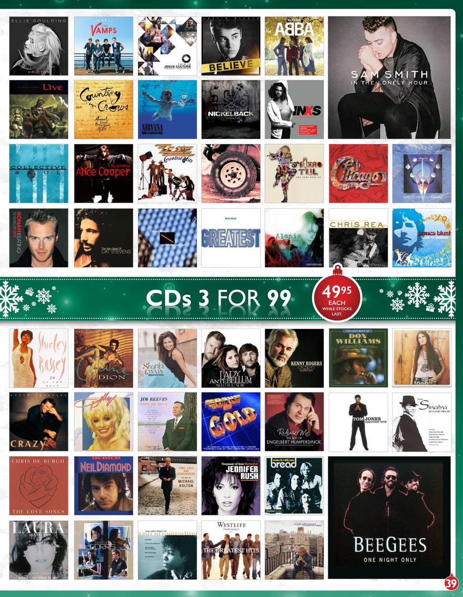 Musica : Christmas Catalogue