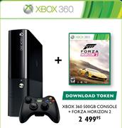 XBox 360 500GB Console + Forza Horizon 2