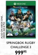 Springbok Rugby Challenge 3 For Xbox One