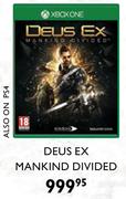 Deus Ex Mankind Divided For Xbox One