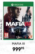 Mafia III For Xbox One