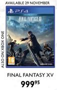 Final Fantasy XV For PS4