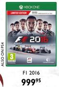 F1 2016 For Xbox One
