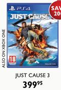 Just Cause 3 For PS4