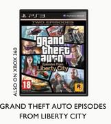 Grand Theft Auto Episodes From Liberty City For PS3-Each