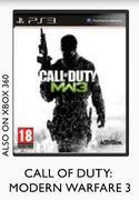 Call Of Duty: Modern Warfare 3 For PS3-Each