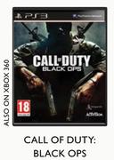 Call Of Duty: Black OPS For PS3-For 2