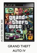 Grand Theft Auto IV For PS3-Each