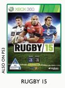Rugby 15 For XBox 360-For 2