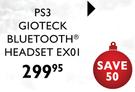PS3 Gioteck Bluetooth Headset EX01