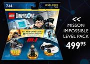 Lego Misson Impossible Level Pack