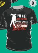 Gaming T-Shirts I'M Not Just Playing Video Games-For 2