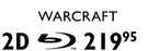 Warcraft 2D Blu Ray DVD