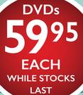 Goosebumps DVD-Each