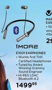 1More E1001 Earphones