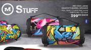 M Stuff MST-3305 Large Graffiti Barrel Speaker-Each