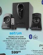 Astrum 2.1ch 30W Multimedia Speaker With FM MS210