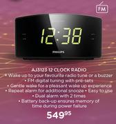 Philips AJ3123 12 Clock Radio
