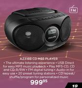 Philips AJ318B CD MP3 Player