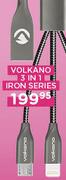Volkano 3 In 1 Iron Series