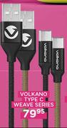 Volkano Type C Weave Series