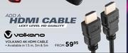 Volkano 4K HDMI Cable