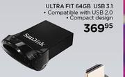 Sandisk Ultra Fit 64GB USB 3.1