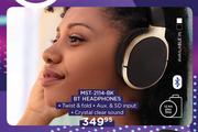 M Stuff BT Headphones MST-2114-BK