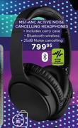 M Stuff Active Noise Cancelling Headphones MST-ANC