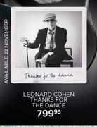 Leonard Cohen Thanks For The Dance
