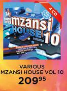 Various MZansi House Vol 10-4CDs