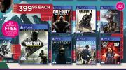 Assorted Games For PS4-Each