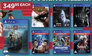 Assorted Games For PS4-Each