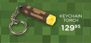 Minecraft Keychain Torch
